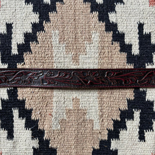 Tooled Leather Acme Belt - 26” - 29”