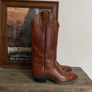 Brown Westex Cowboy Boots - Men’s 9 / Women’s 10.5