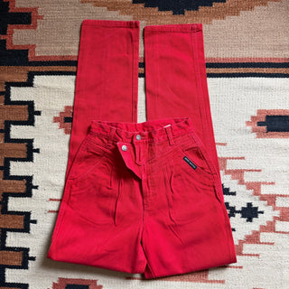 Vintage Red Rockies 26 inch waist for Women