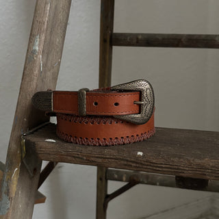 Brown Cowgirl Belt - 26” - 29”