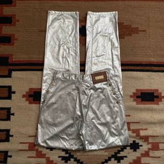 Vintage Pleather Rodeo Lawmans 26 inch waist