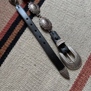 Cowgirl Concho Belt - 20” - 23”