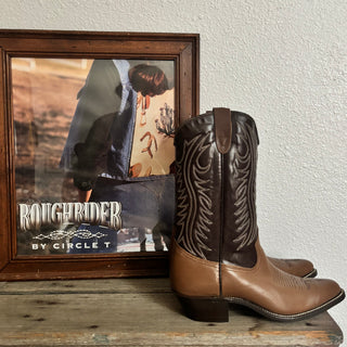 Forest Brown Texas Cowboy Boots - Men’s 10.5 / Women’s 12