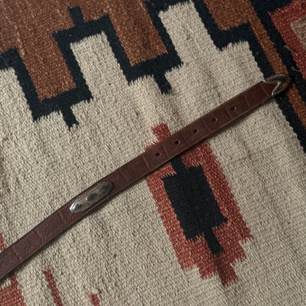 Brown Western Belt 33”-36”