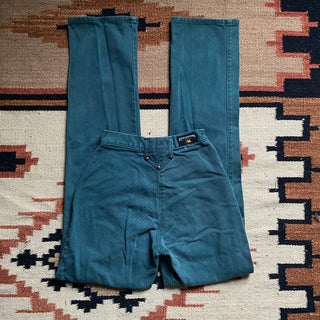 Vintage Green Denver Rockies 24 inch waist