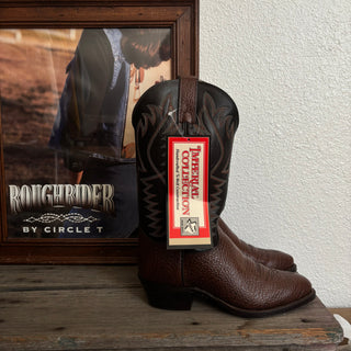 Brown Bullhide Cowboy Boots - Men’s 8 / Women’s 9.5