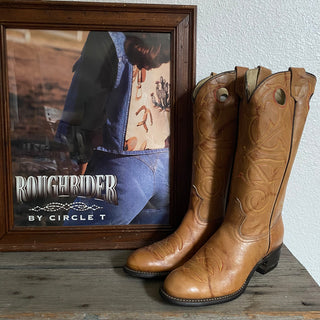 Marbled Texas Cowboy Boots - Women’s 9.5