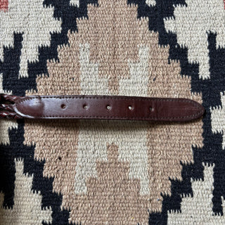 Brown Braided Belt - Sizes 27” - 30”