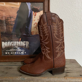Brown Bullhide Cowboy Boots - Men’s 9 / Women’s 10.5