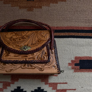 1950s Large Cowgirl Granny Purse