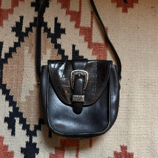 Buckle Leather Cowgirl Purse