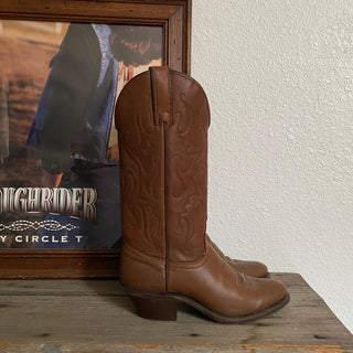 Brown Texas Cowboy Boots - Women’s 6