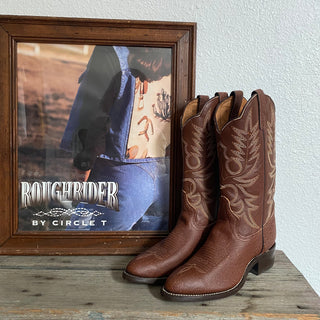 Brown Bullhide Cowboy Boots - Men’s 9 / Women’s 10.5