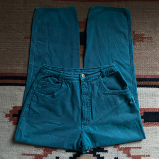 Vintage Turquoise Ropers 29 inch waist