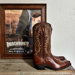 Redwood Brown Cowboy Boots - Men’s 7.5 / Women’s 9