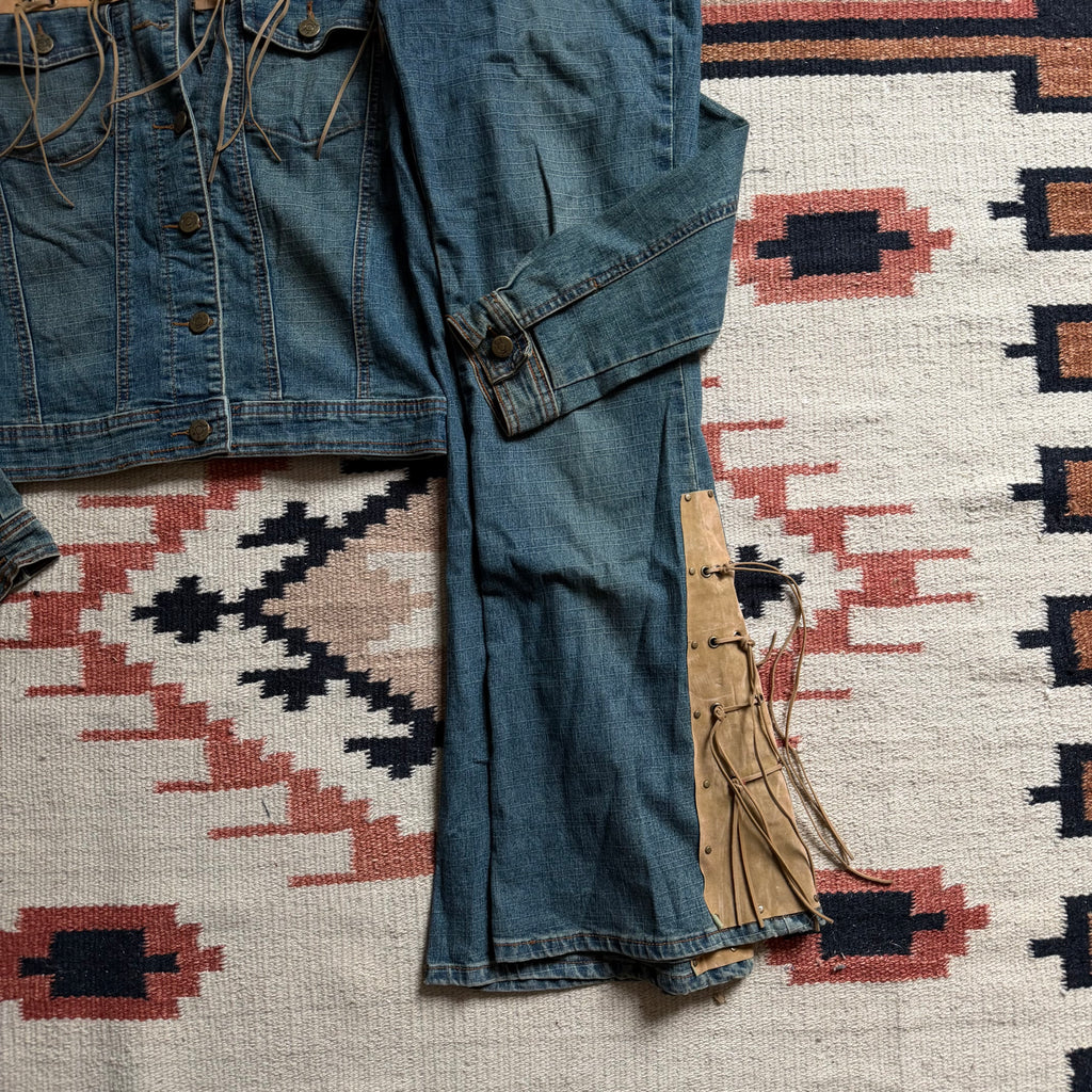 Rodeo Ridin’ Jacket and Jeans Set