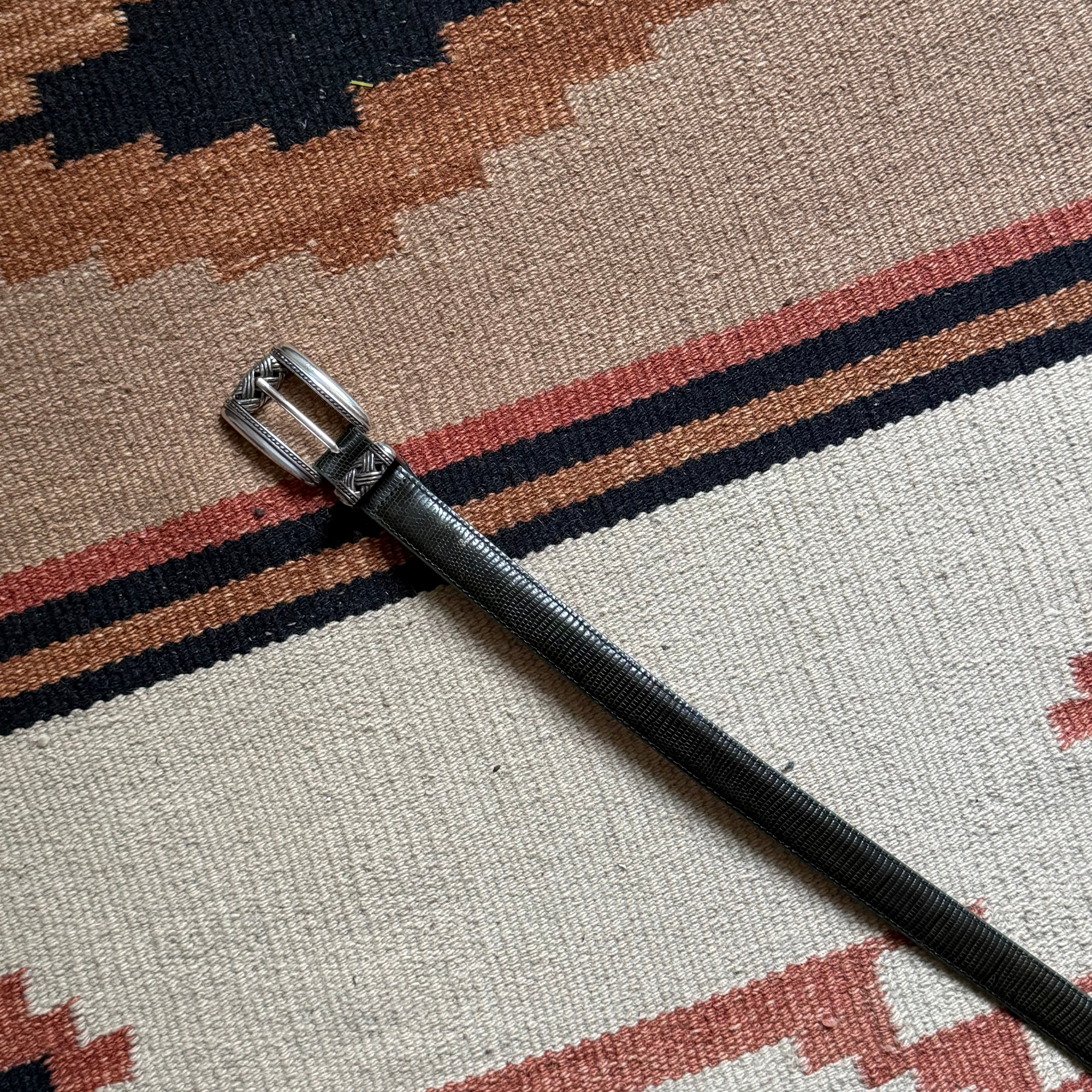 Forest Green Cowgirl Belt - 26” 27” 28”