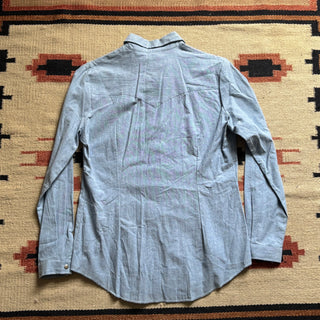 Bedazzled Chambray Cowgirl Shirt - Large