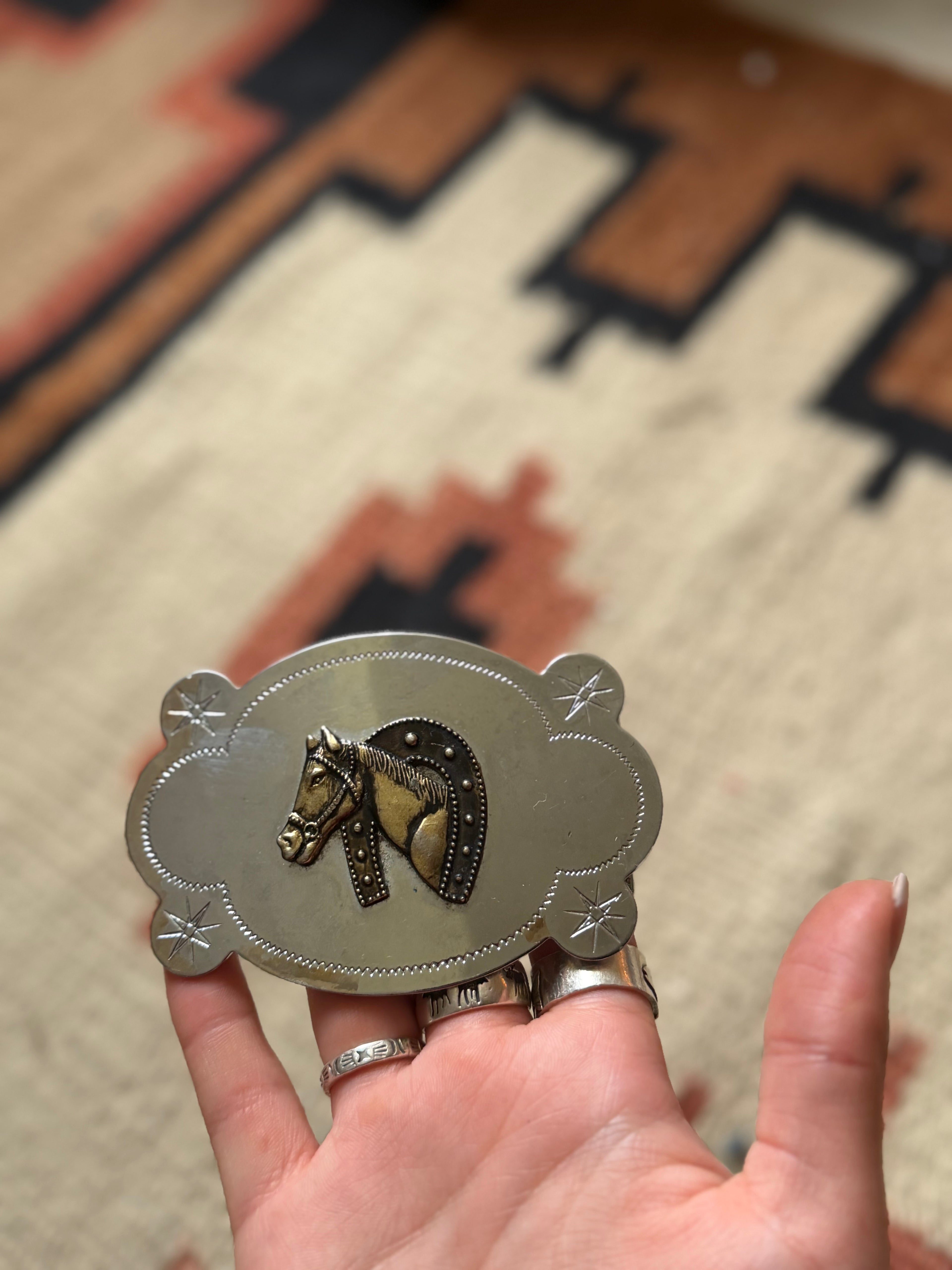 Horseshoe Belt Buckle