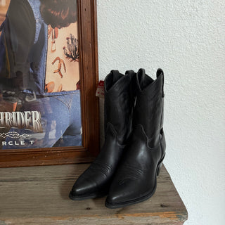 Black Western Cowboy Boots - Women’s 7
