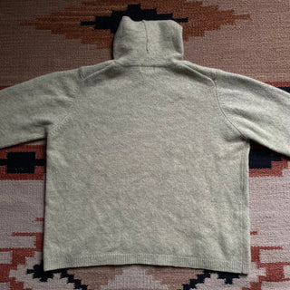 Cream L.L. Bean Wool Sweater - Medium