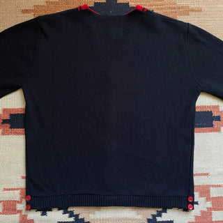 1960s Red Sweater - Medium