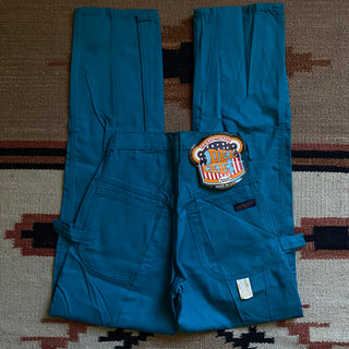 Vintage Dee Cee Turquoise West Coast Cowgirl Jeans 23 inch waist for Women