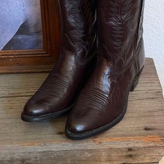 Cherry Red Texas Cowboy Boots - Women’s 7