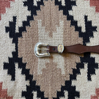 Nocona Flower Concho Belt - 23” - 26”