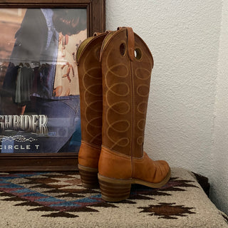 Marbled Texas Cowboy Boots - Women’s 5.5