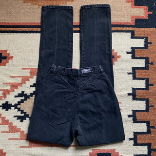 Vintage Black Rocky Mountain Jeans 24 inch waist for Women
