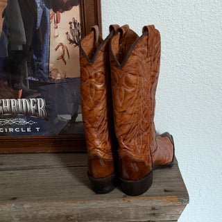Tall Brown Texas Cowboy Boots - Women’s 6.5