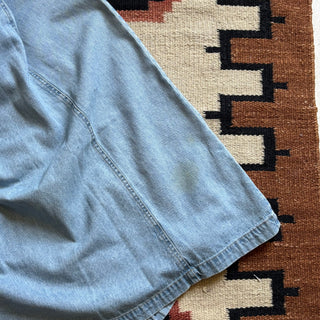 Light Wash Cowgirl Denim Dress - Medium