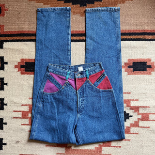 Vintage Rare Pastel Rockies 24 inch waist for Women