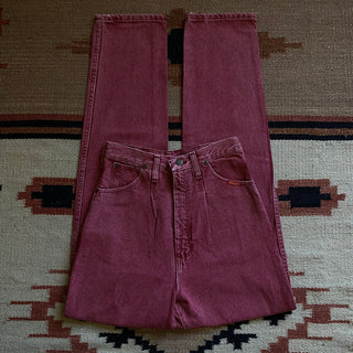Vintage Cherry Wash Wranglers 26 inch waist for Women