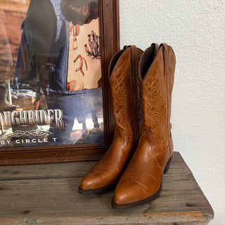 Chestnut Brown Cowboy Boots - Women’s 8