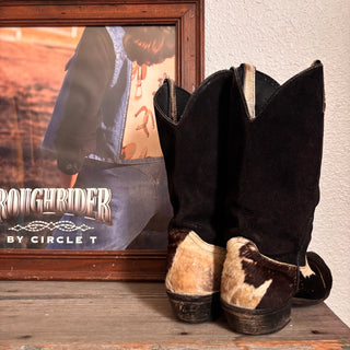 Vintage Code West Cowhide Cowboy Boots, Men’s 9 / Women’s 10.5