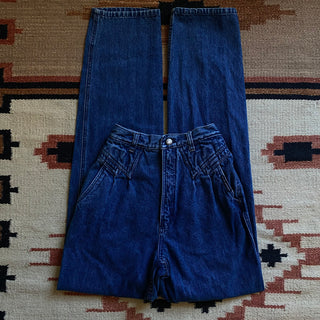 Vintage Dark Wash Rockies 25 inch waist
