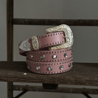 Pink Nocona Cowgirl Belt - sizes 28” - 37”
