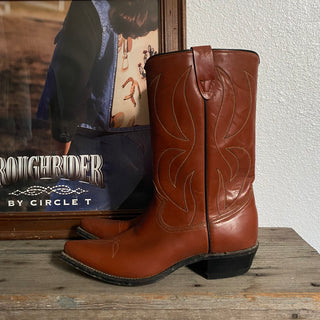 Brown Country Cowboy Boots - Men’s 8.5 / Women’s 10