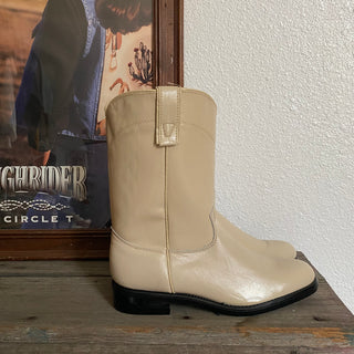 Cream Roper Cowboy Boots - Women’s 8.5