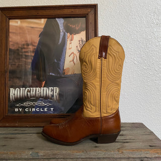 Brown 2 Tone Cowboy Boots - Women’s 6.5
