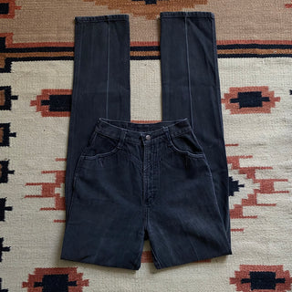 Vintage Faded Black Rockies 24 inch waist