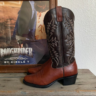 2 Tone Texas Cowboy Boots - Men’s 7 / Women’s 8.5