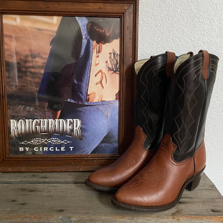 2 Tone Texas Cowboy Boots - Men’s 10.5 / Women’s 12