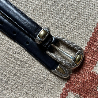 Navy Brighton Belt - 24” - 27”