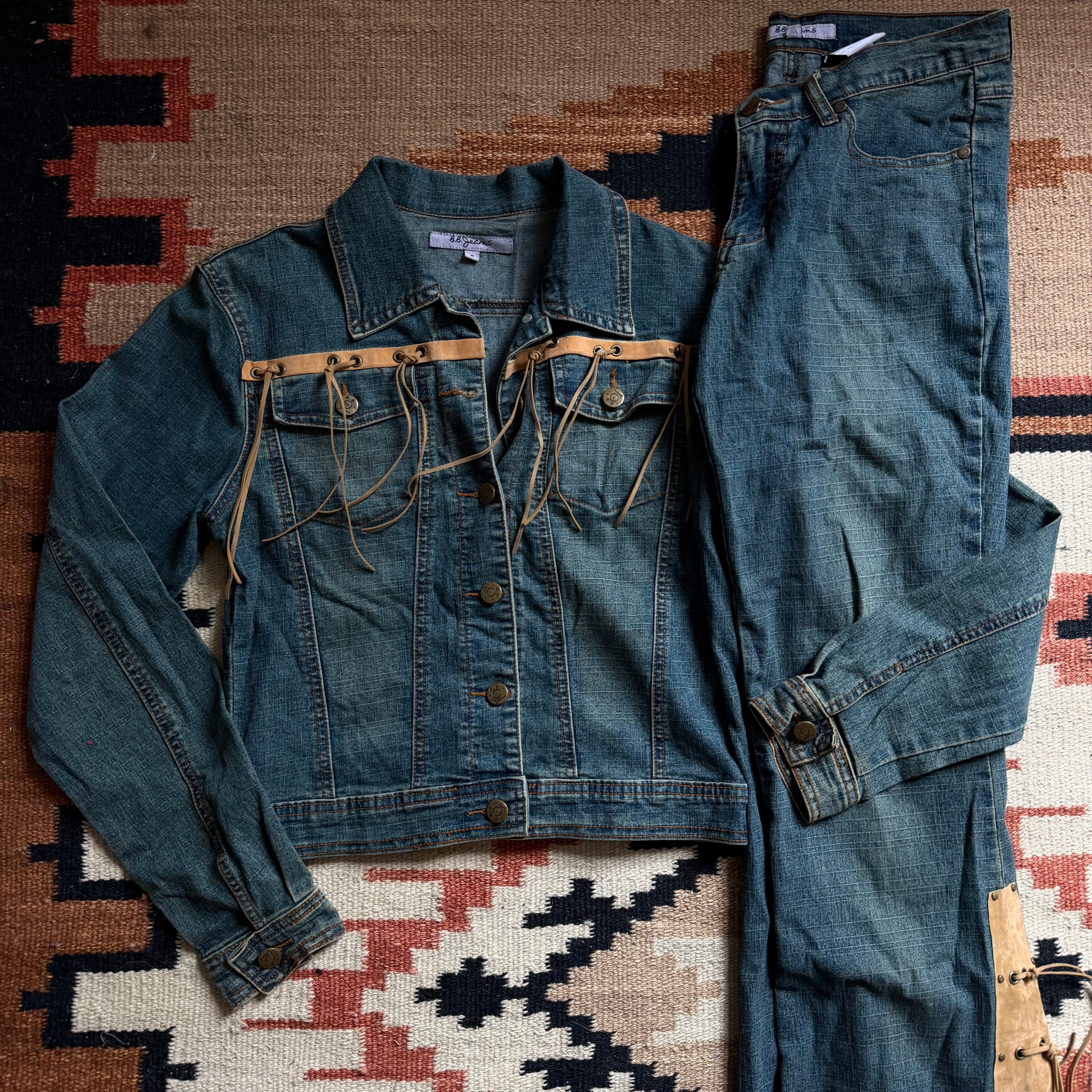 Rodeo Ridin’ Jacket and Jeans Set