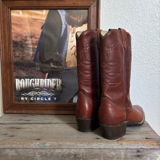 Brown Texas Cowboy Boots - Men’s 8 / Women’s 9.5