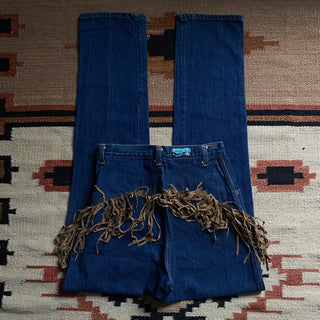 Vintage Rare Fringe Rodeo Jeans 26 inch waist for Women