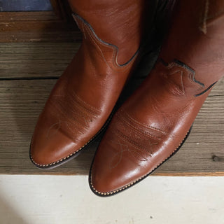 Brown Westex Cowboy Boots - Men’s 9 / Women’s 10.5